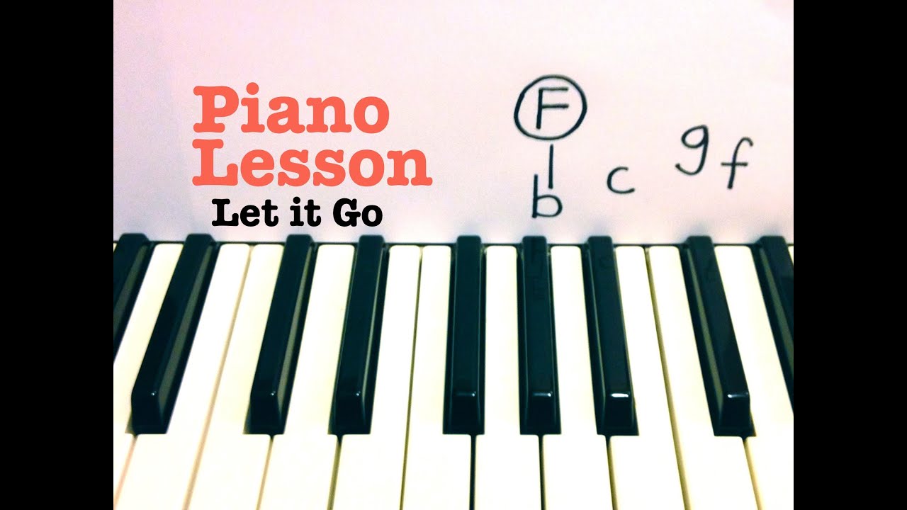 Let it Go ★ Piano Lesson ★ Frozen  ★  (Todd Downing)