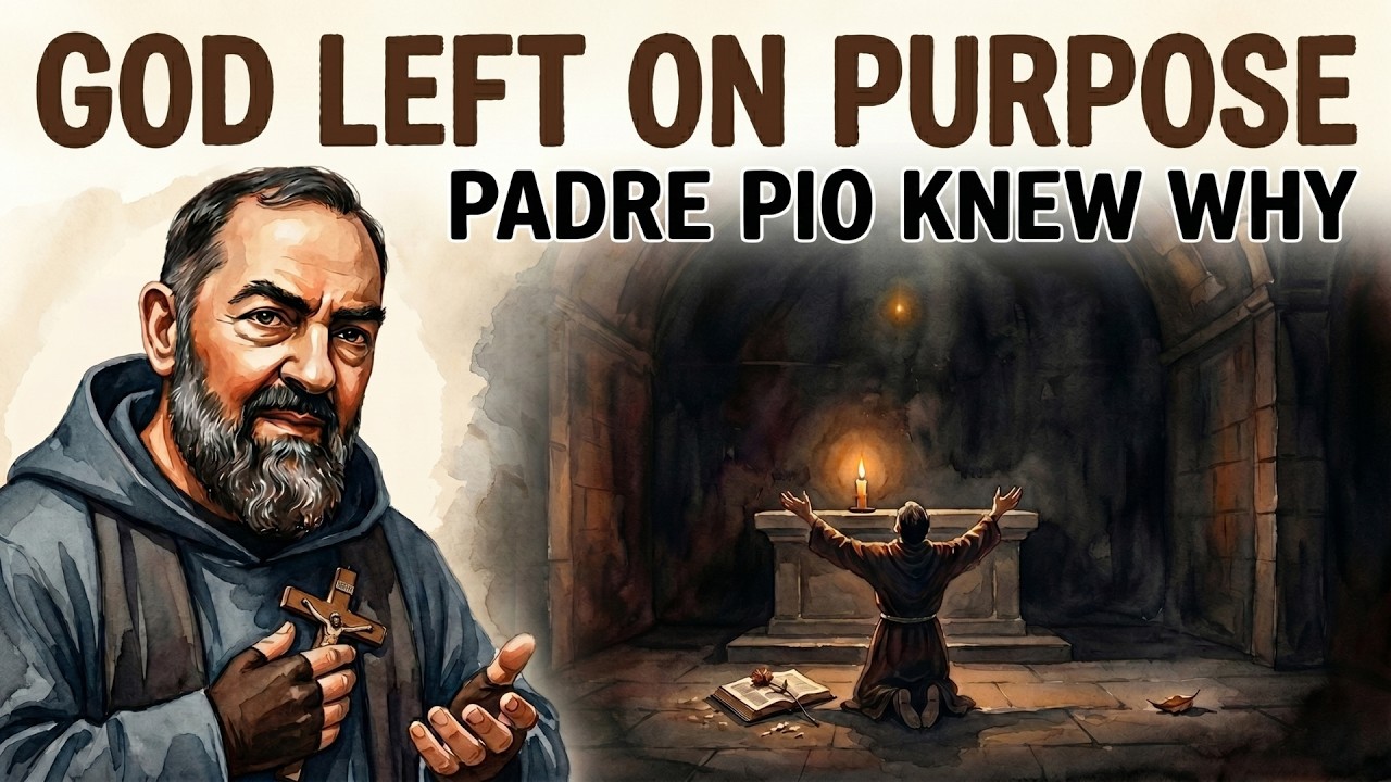 Padre Pio Saw Why God Leaves When You Need Him Most