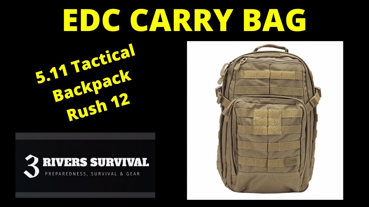 5.11 Tactical Backpack Rush 12 EDC Everyday Carry Bag