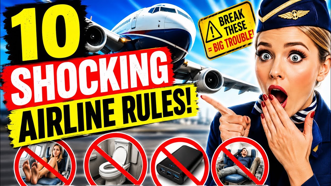 10 Airline Rules - You Won't Believe These!