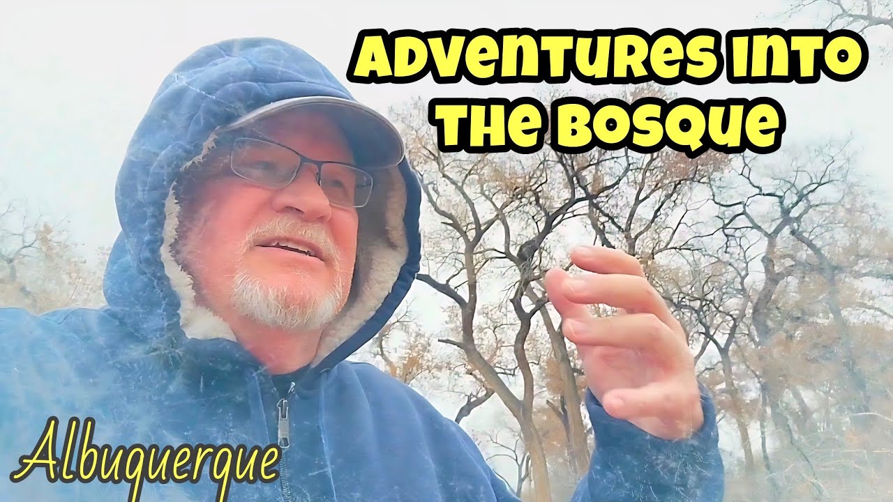 Bosque Adventures Cold & Dark & Dreary, Rains & the Wind is Never Weary | Whole Foods | Me Fall Down