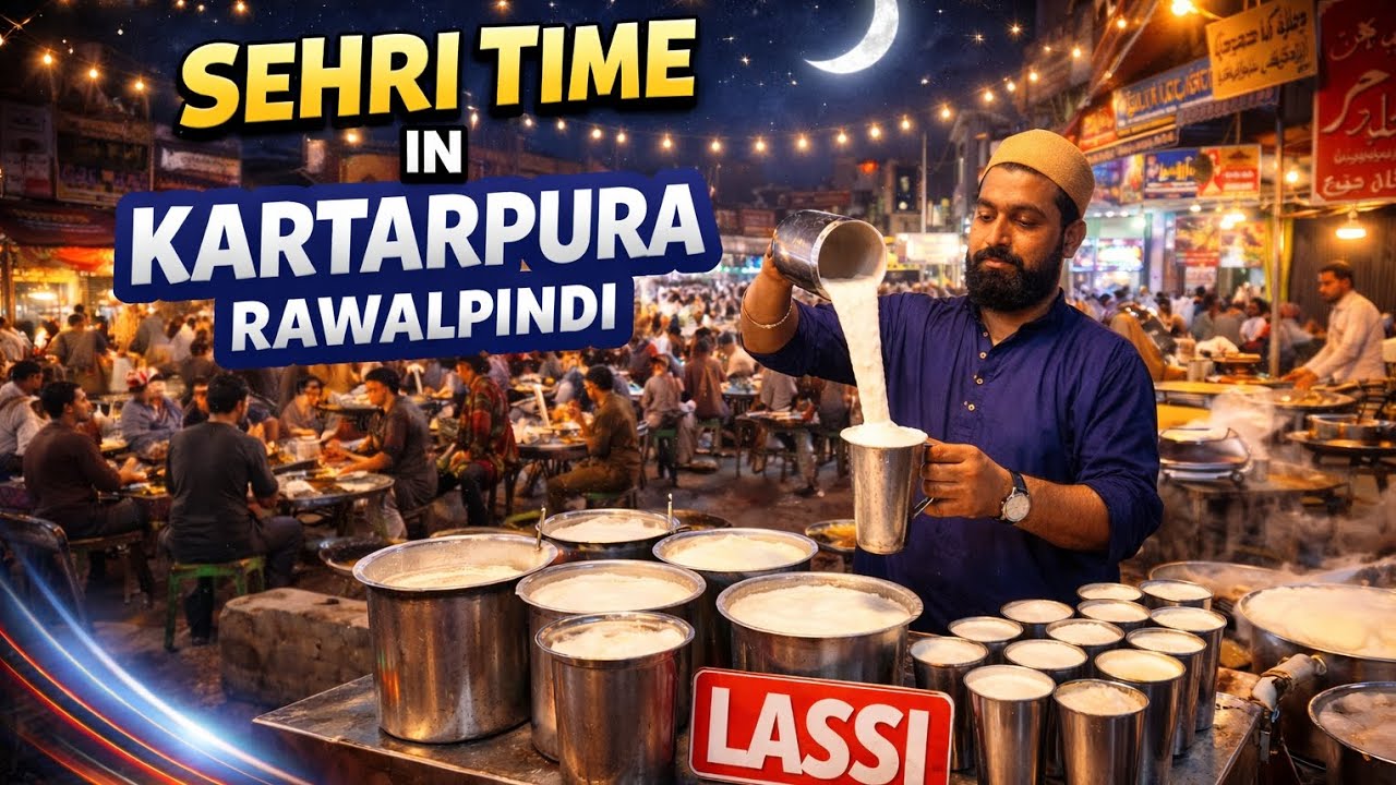 SEHRI IN KARTARPURA FAMOUS FOOD STREET RAWALPINDI 