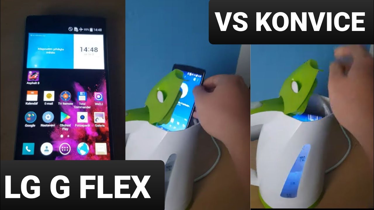 LG G FLEX - CRASH TEST, KONVICE