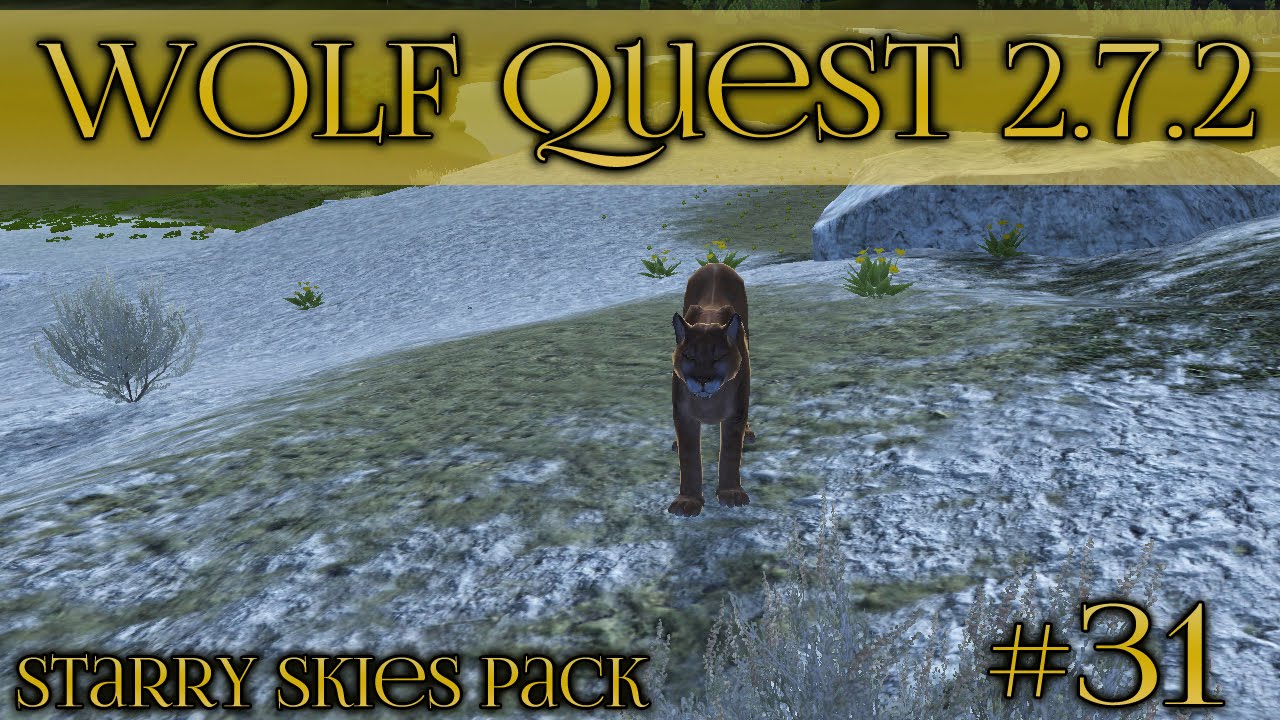 Cougar Battle on the Mountain!! 🐺 Wolf Quest 2.7.2 🐺 Episode #31