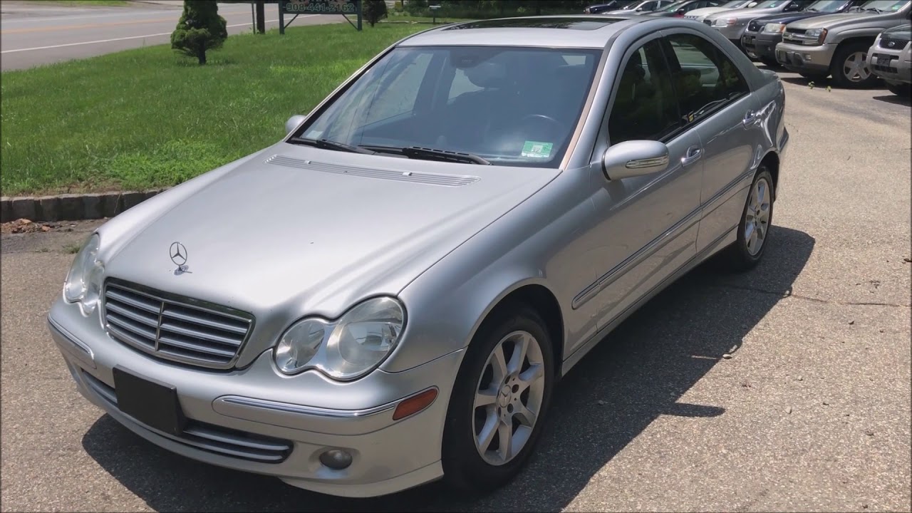 2007 Mercedes Benz C280 4Matic Sedan Silver for sale