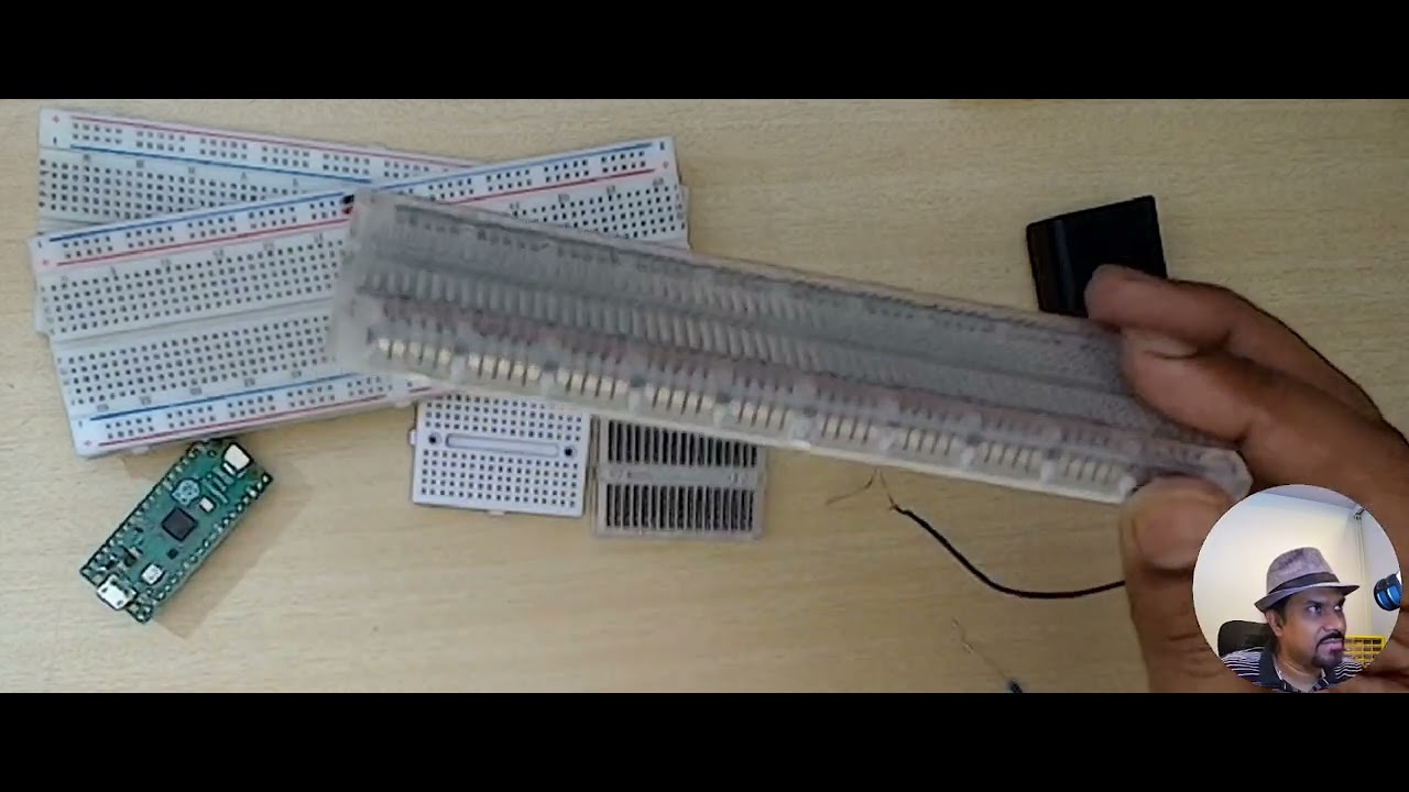 The very basics of prototyping electronic circuits on breadboards