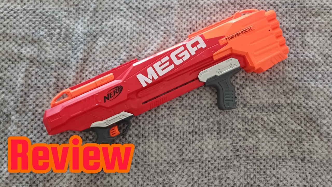 Nerf Mega Twinshock| Unboxing y Review Espa&ntilde;ol
