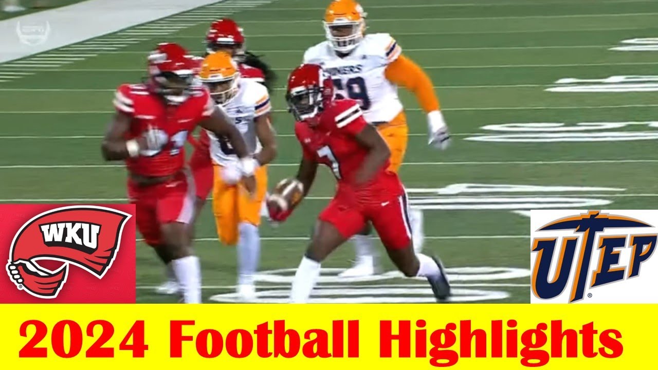 UTEP vs Western Kentucky Football Game Highlights 10 10 2024