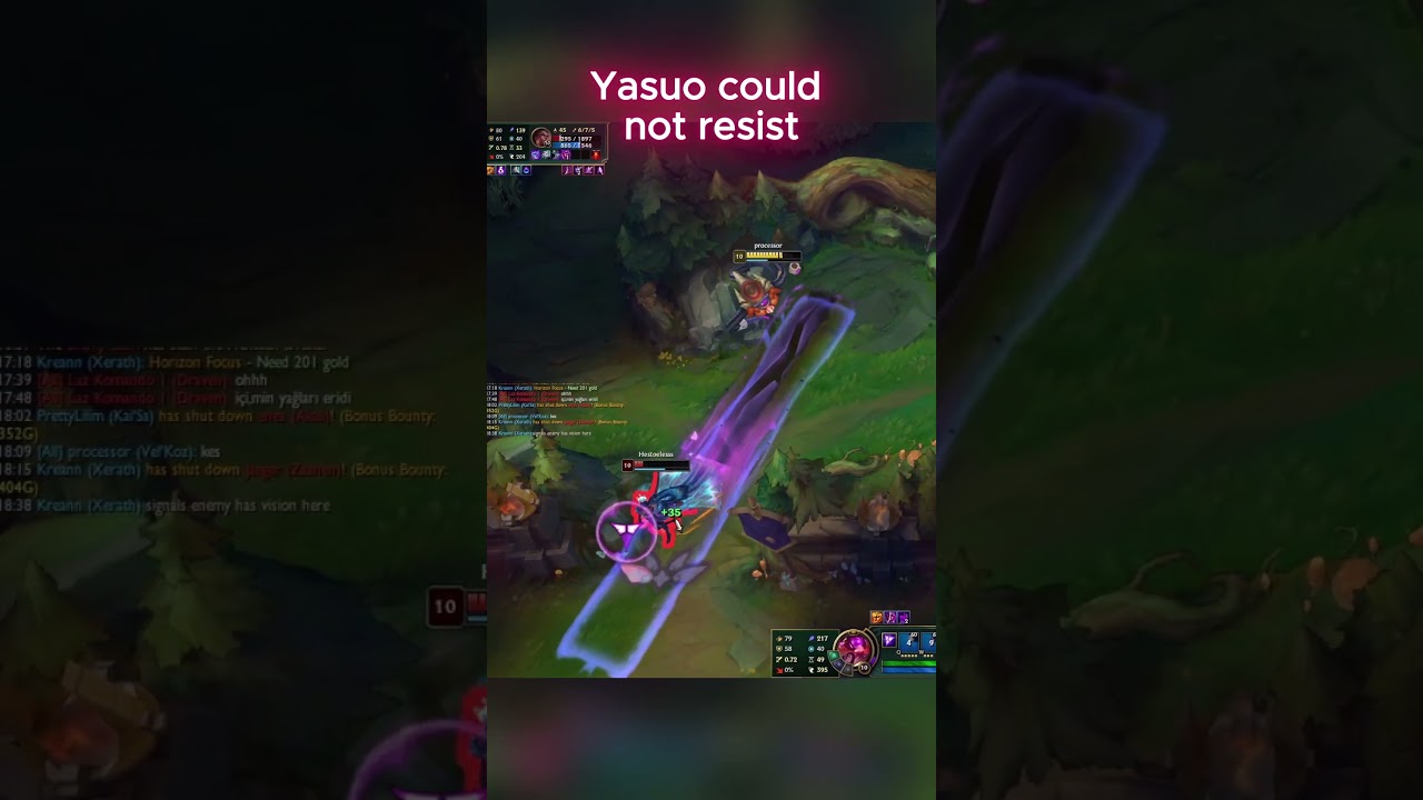 Yasuo could not resist