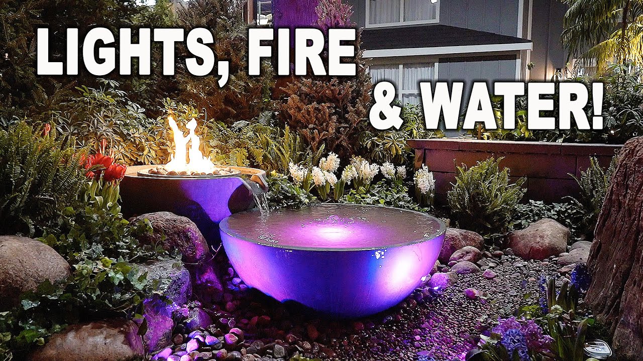 DIY Spillway Bowl Installation W/ Color-Changing Lights