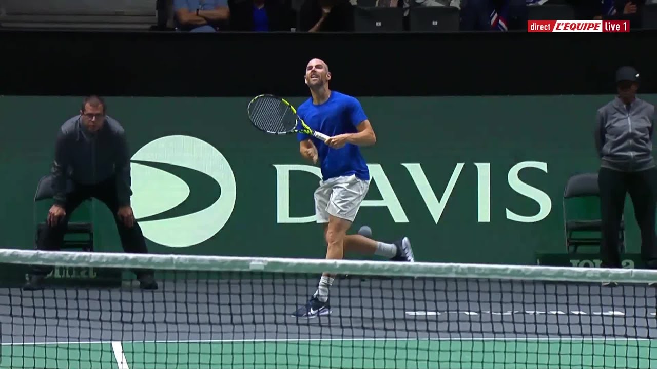Le résumé de Mannarino - Purcell - Tennis - Coupe Davis