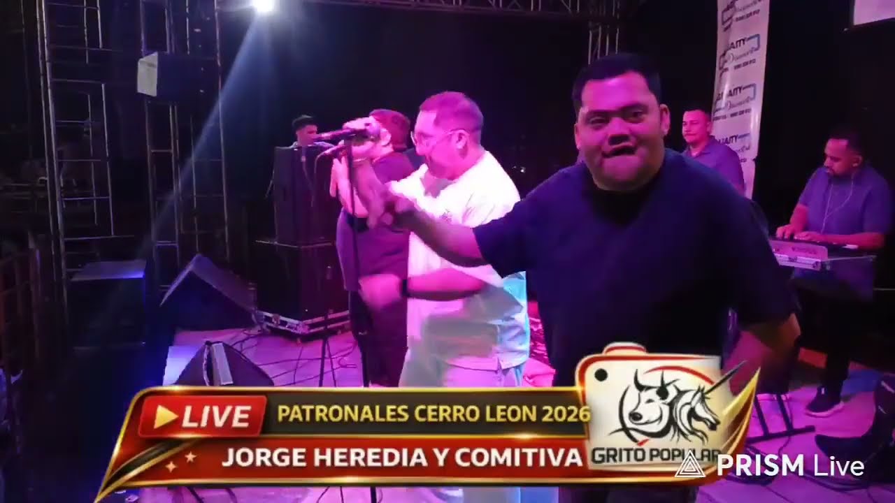 3 Grupos en Vivo - PATRONALES DE CERRO LEON - PARAGUARI (10º Part.)  [25 | Enero | 2026]