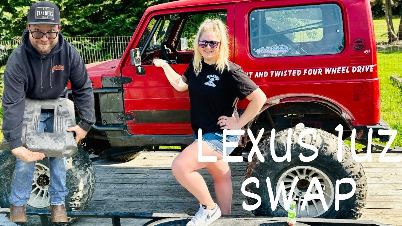 V8 1UZ-FE in a Suzuki Samurai
