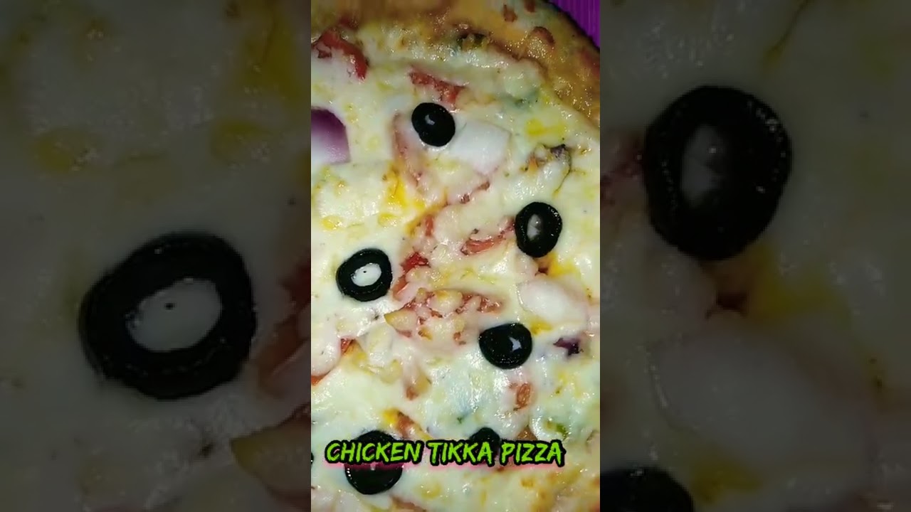 Chicken Tikka Pizza By JM Cooking