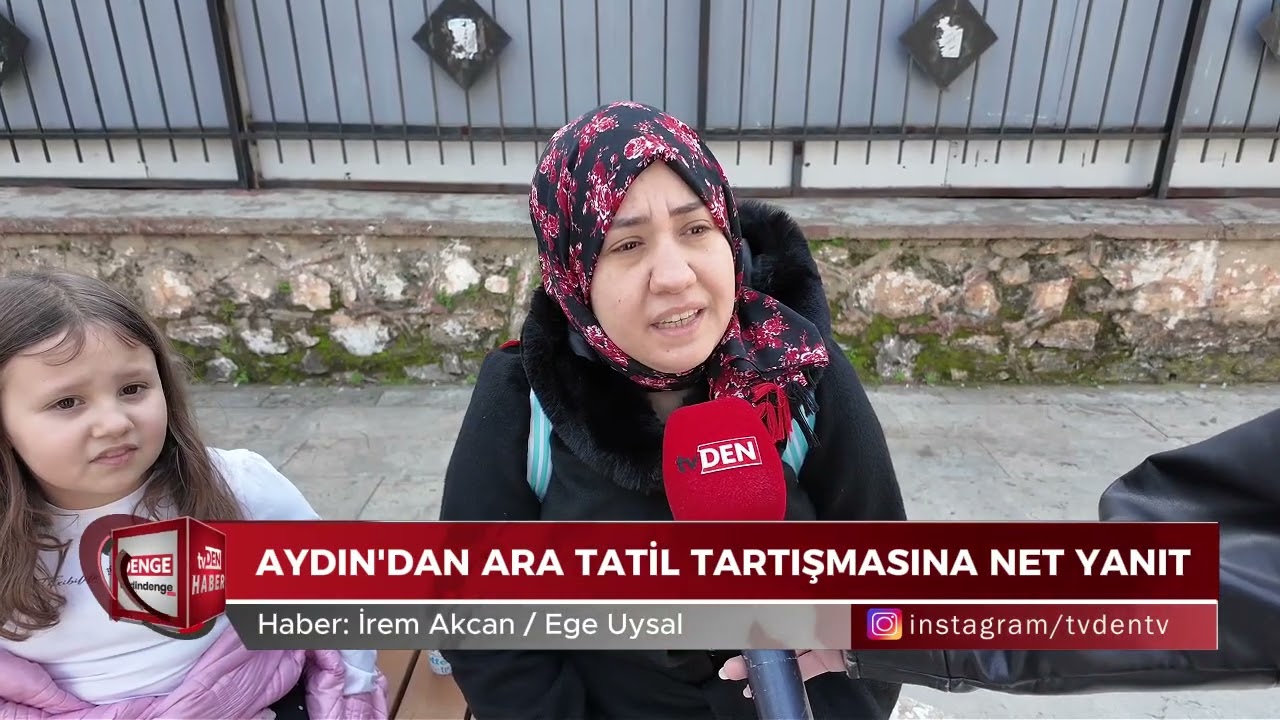 Aydın’dan ara tatil tartışmasına net yanıt