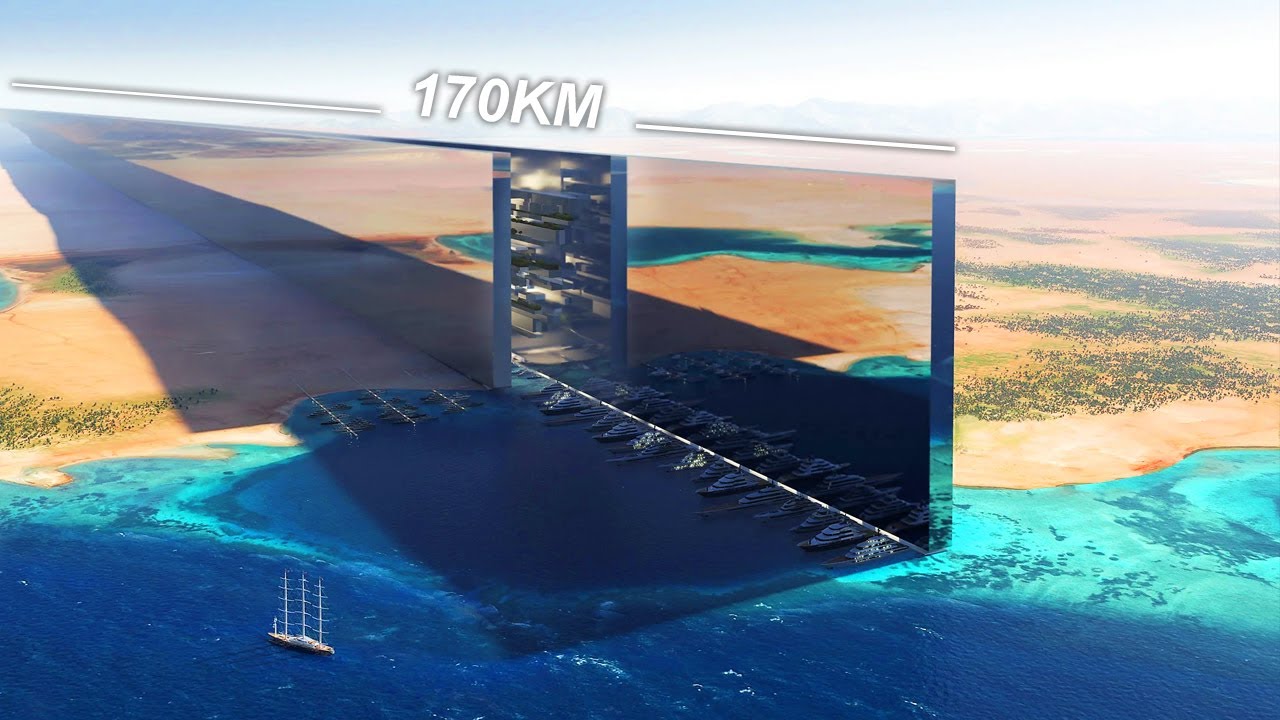 IT'S REAL! World Record Architecture - NEOM CITY The Line Saudi Arabia