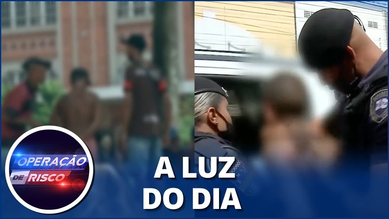 Policiais interceptam tráfico na cracolândia e homem resiste: “não me algema não”