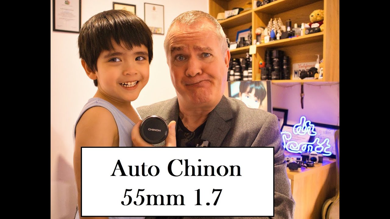 Auto Chinon 55mm 1.7 - Tomioka Gold