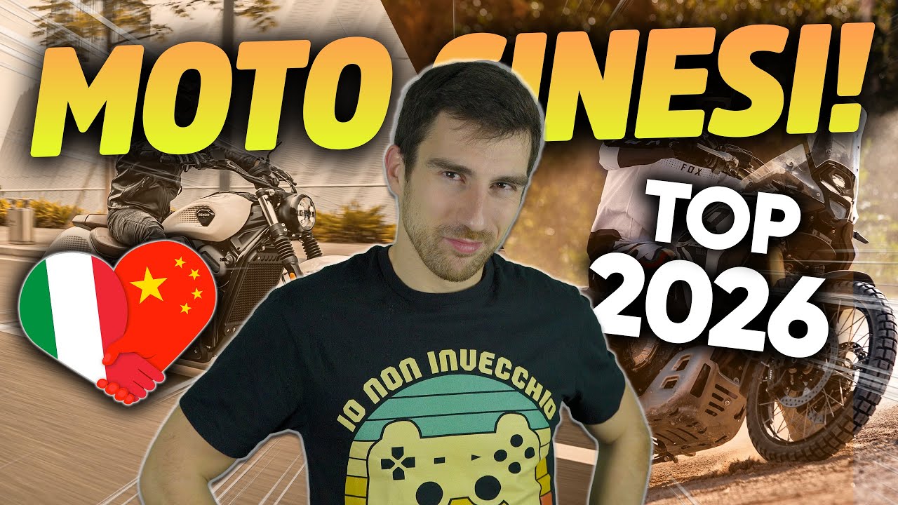 Le 5 MOTO CINESI più INTERESSANTI del 2026! 😏