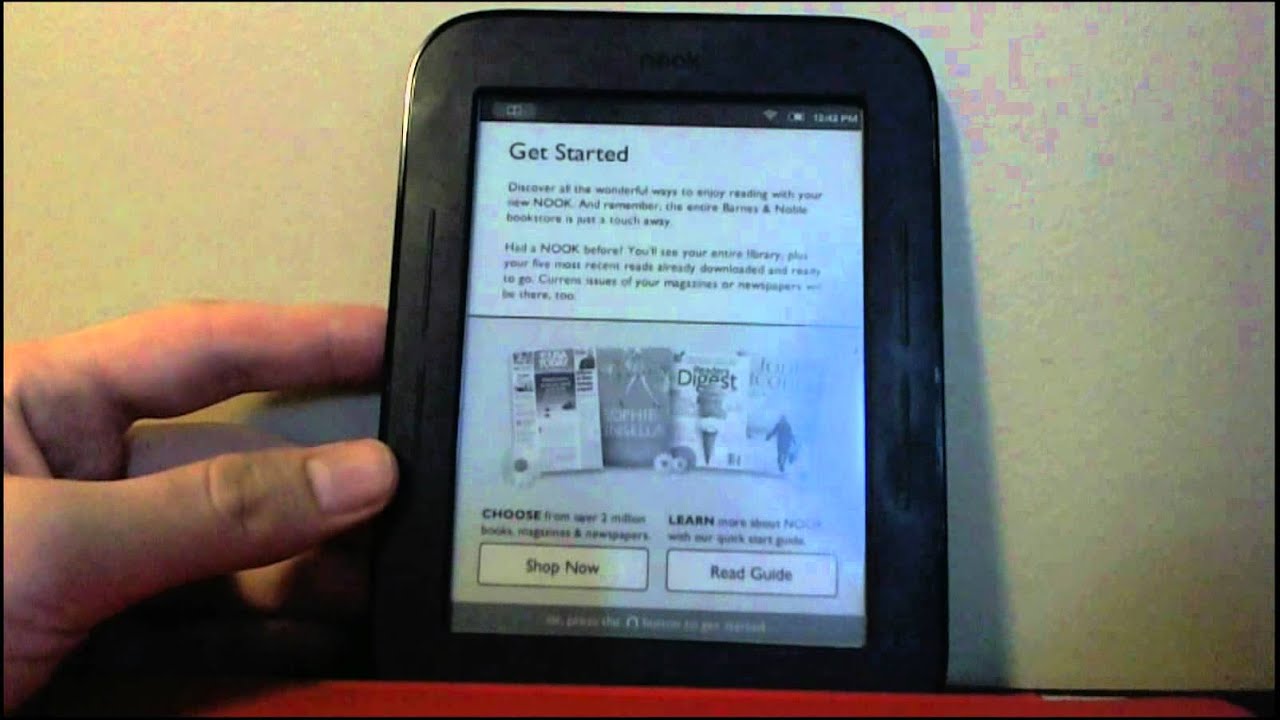 Nook Simple Touch Root and working Market 2012