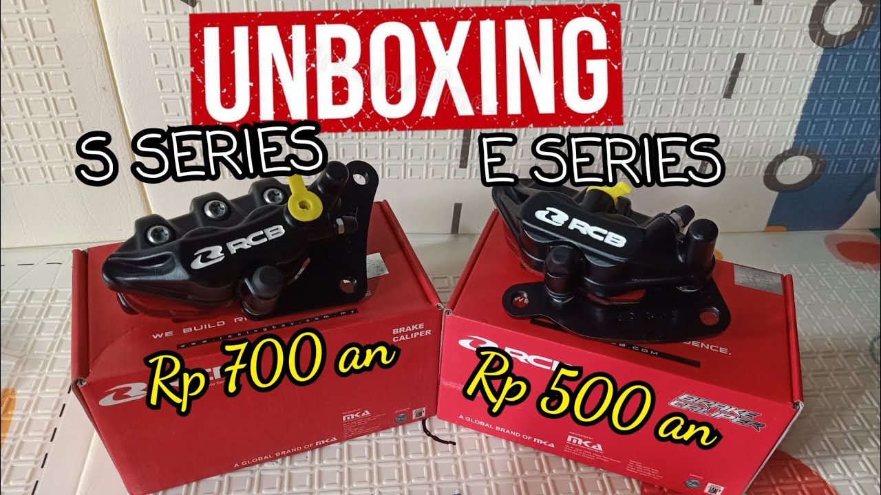 INI BEDANYA KALIPER RCB E SERIES DAN S SERIES || RACING BOY