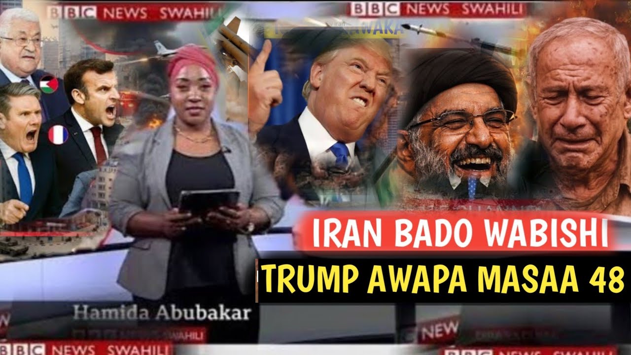AMKA NA BBC KISWAHILI LEO JUMATATU YA PASAKA/TUMP AWAPA MASAA 48 IRAN..