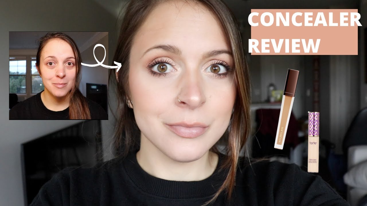 WHAT IS THE BEST CONCEALER FOR DARK CIRCLES? TARTE SHAPE TAPE VS. HOURGLASS VANISH| concealer review