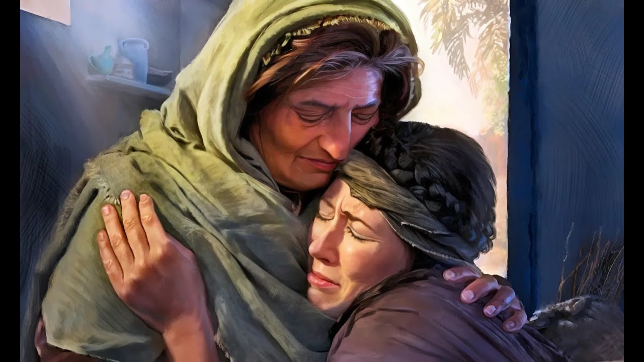 Руфи в скорбный час разлуки
