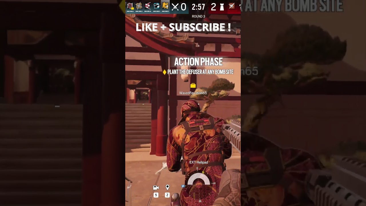 EENY MEENY MINY MOE #rainbowsix #shorts #funnyshorts