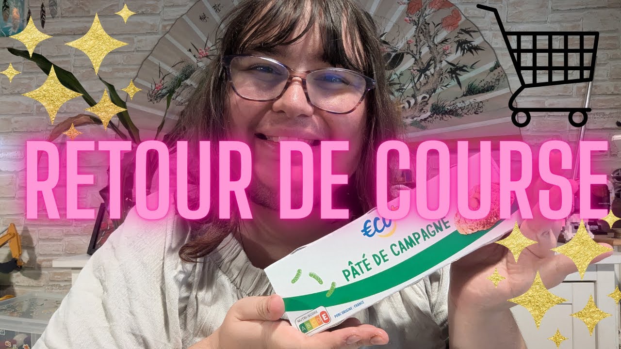 #asmr MAXI retour de course 🛒