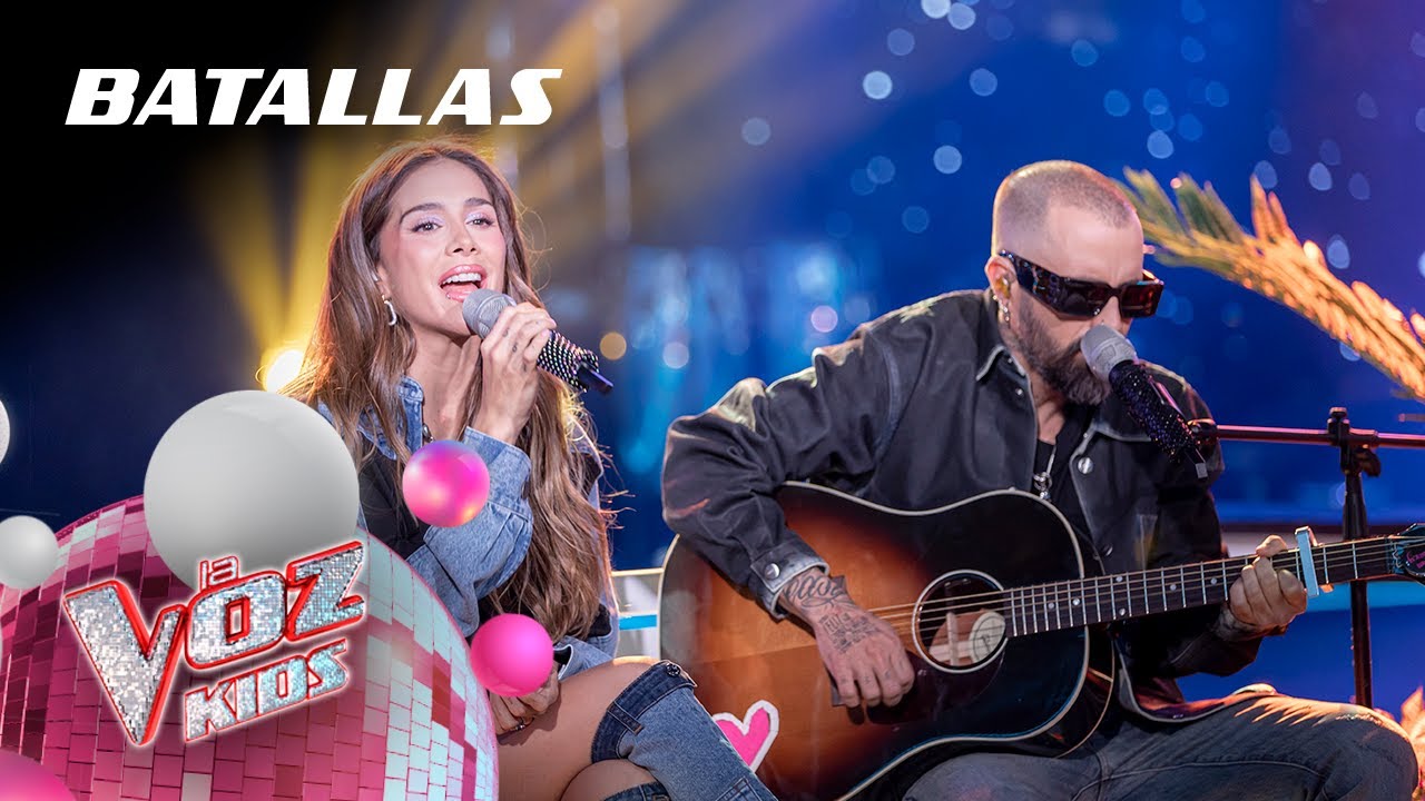 Greeicy y Mike Bahía cantan 'Att amor' - Batallas | La Voz Kids 2024