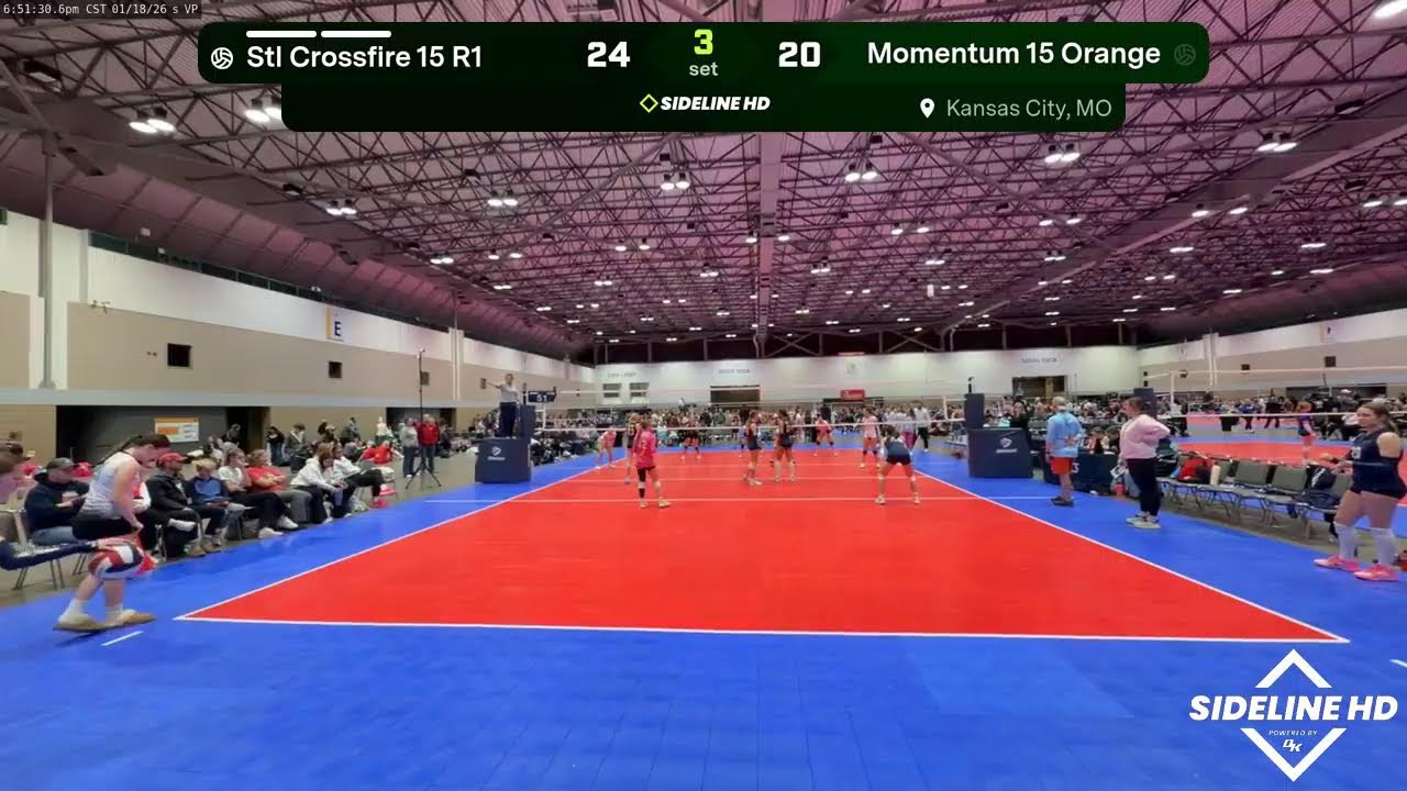 Momentum 15 Orange vs. Stl Crossfire 15 R1 (2026.01.18)