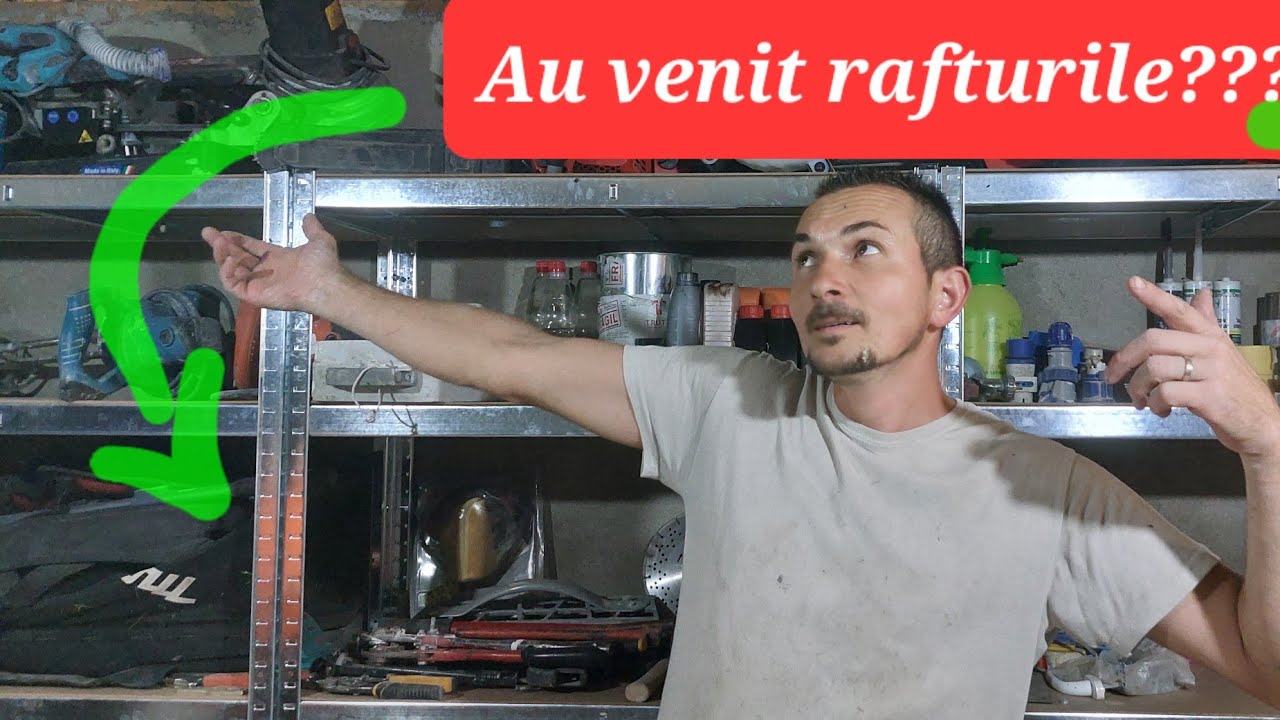 Rafturi metalice / unboxing si montaj în atelier