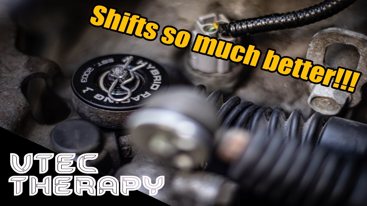 Fixing the Slack my shifter has w/ some Hybrid Racing Goodies