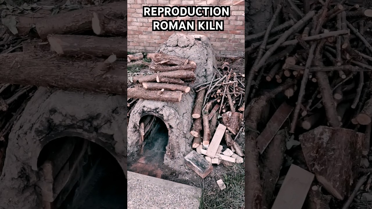 Experimental Archaeology Roman Kiln. #history #romanempire #kiln #pottery #epic