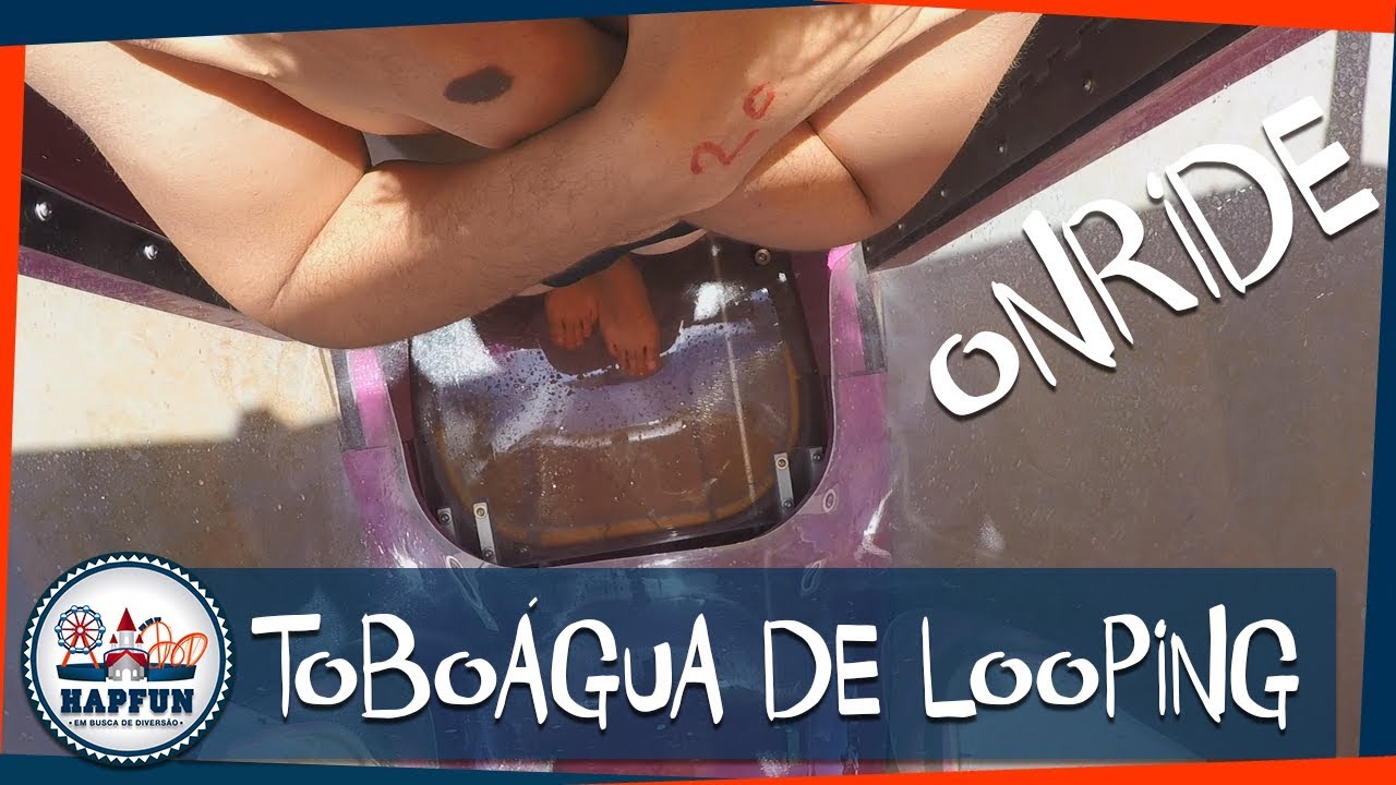 Tobo&aacute;gua de Looping Lend&aacute;rio (Saci) - Thermas dos laranjais