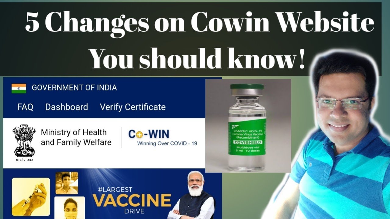 5 Changes on Cowin Website You should know | 5 Tips for Easy Vaccine Registration