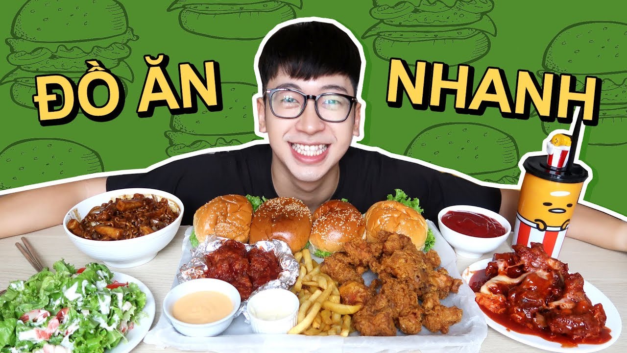 Gọi ĐỒ ĂN NHANH ONLINE về nhà và đây là CÁI KẾT // SERIES Ở NHÀ ĂN CẢ THẾ GIỚI #26