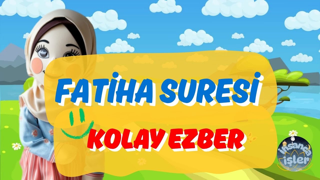 FATİHA SURESİ BAŞTAN TEKRARLI KOLAY EZBERLEME METODU GENİŞ EKRAN 4K FATİHA SURESİNİ KOLAY EZBERLİYOR