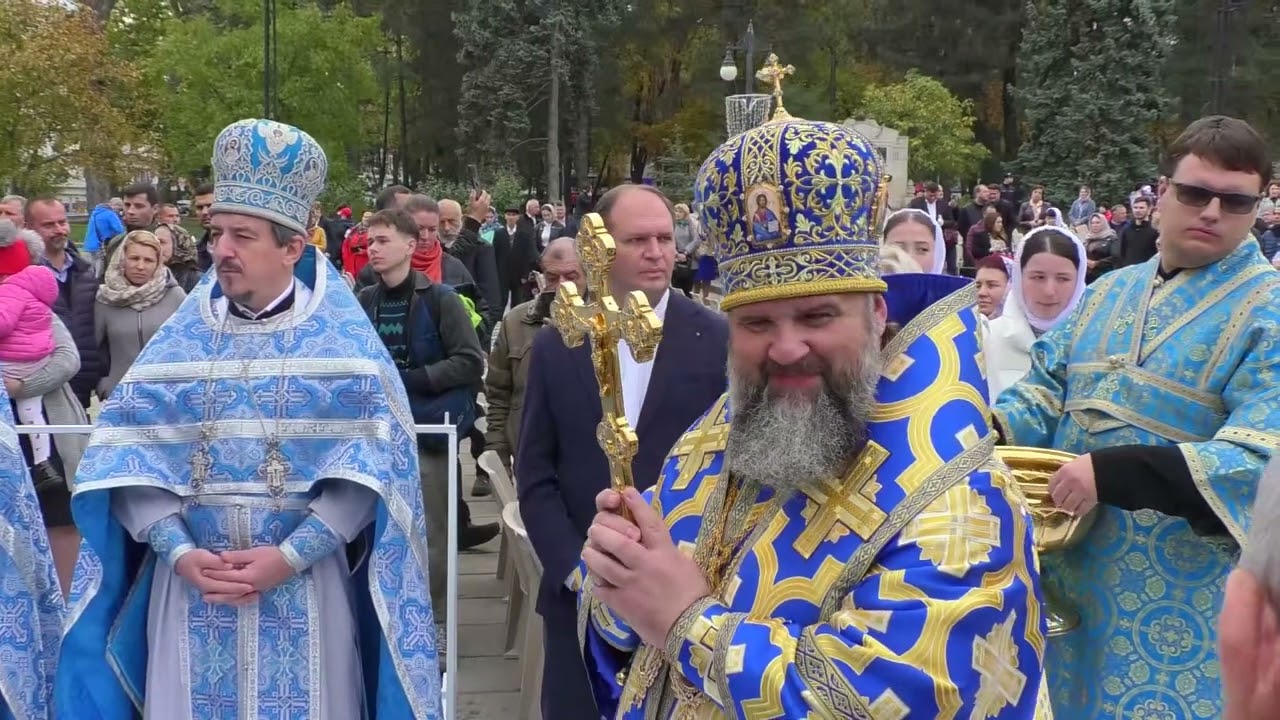 Inaugurarea sărbătorii - HRAMUL ORAȘULUI CHIȘINĂU în Scuarul Catedralei Mitropolitane