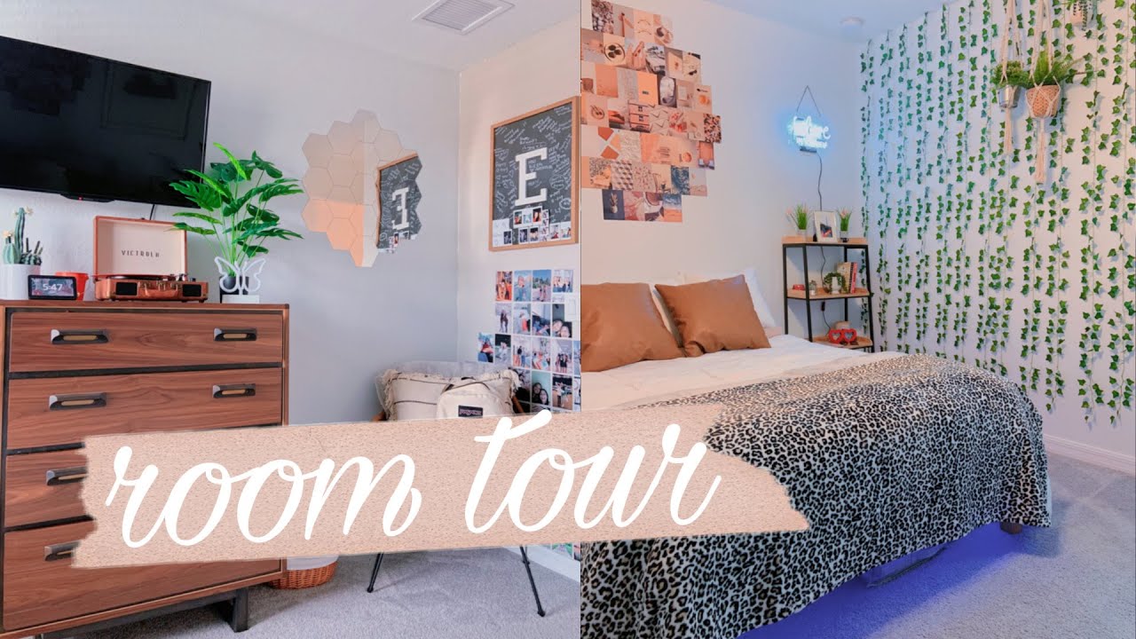 aesthetic room tour (updated) 2021