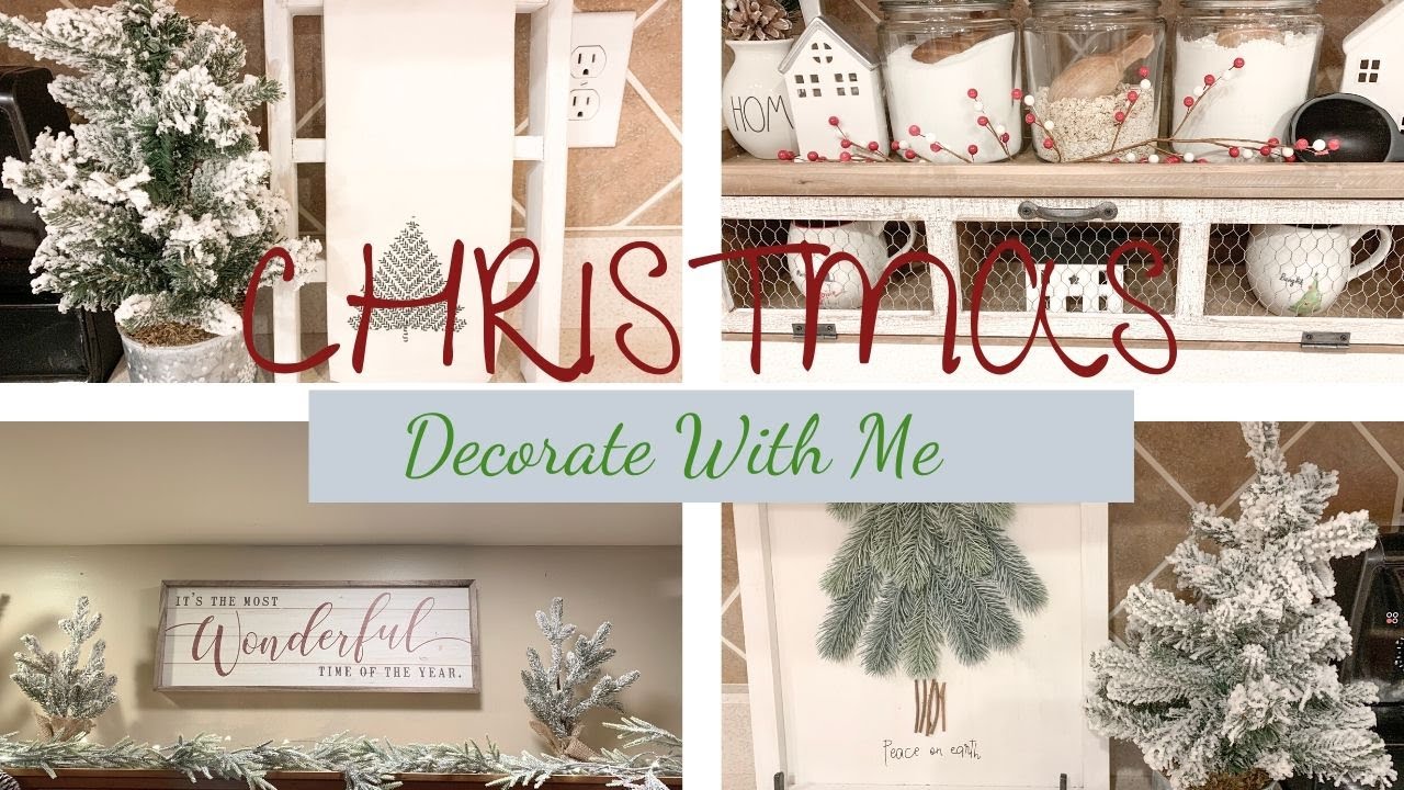 DECORATE WITH ME CHRISTMAS 2019 | KITCHEN CHRISTMAS DECORATING!