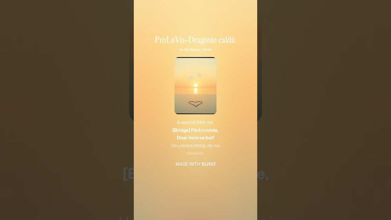 ProLoVis-Dragoste caldă.#song   #hit  #viral  #viralvideo  #lovesong  #music