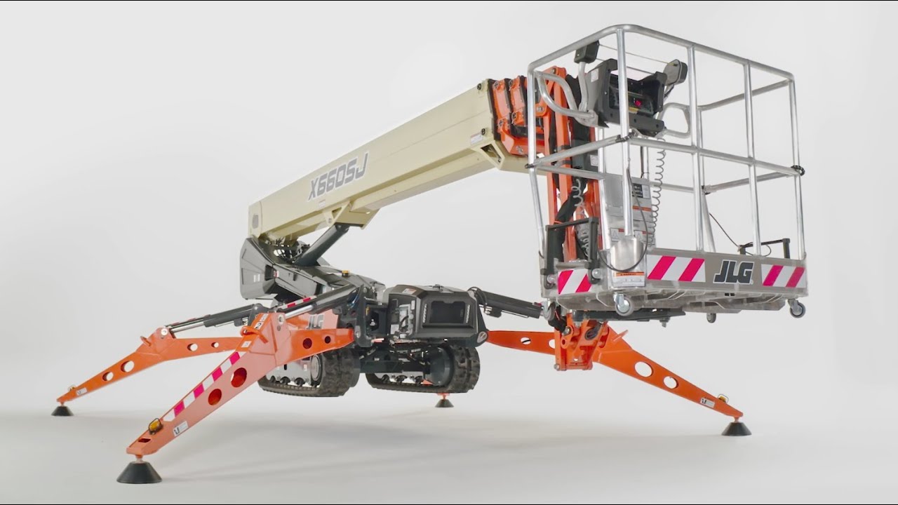 Tour the JLG® X660SJ Compact Crawler Boom Lift