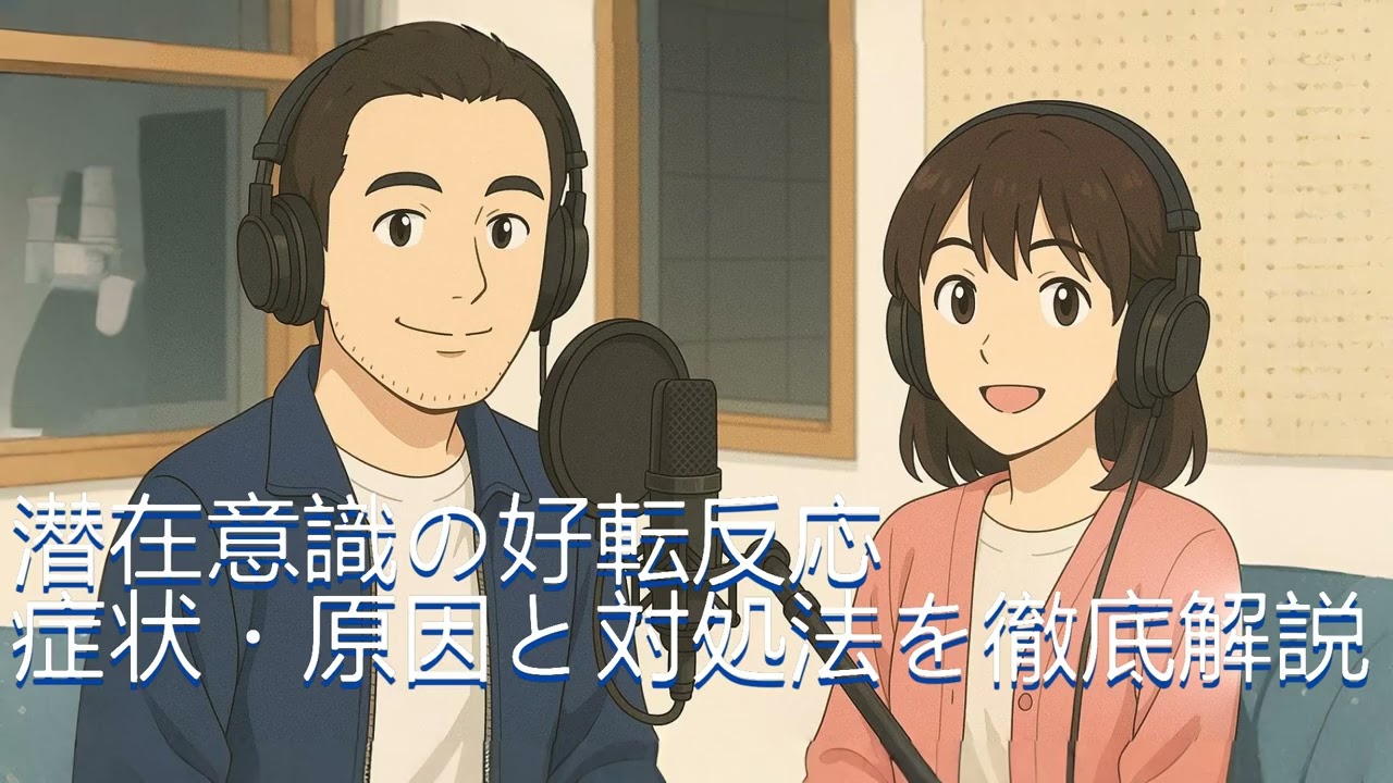 【ブログ記事解説ポッドキャスト風】潜在意識の好転反応｜症状・原因と対処法を徹底解説