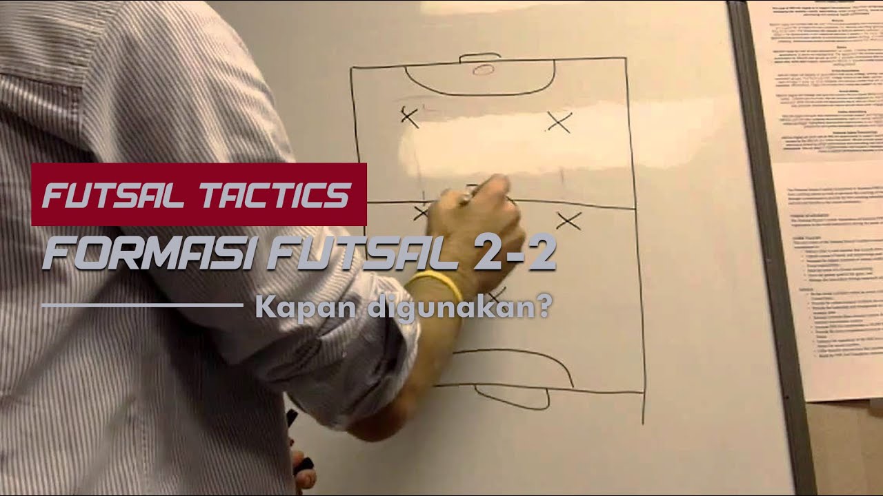 FUTSAL TACTICS: POLA 2-2 UNTUK MENYERANG DAN BERTAHAN