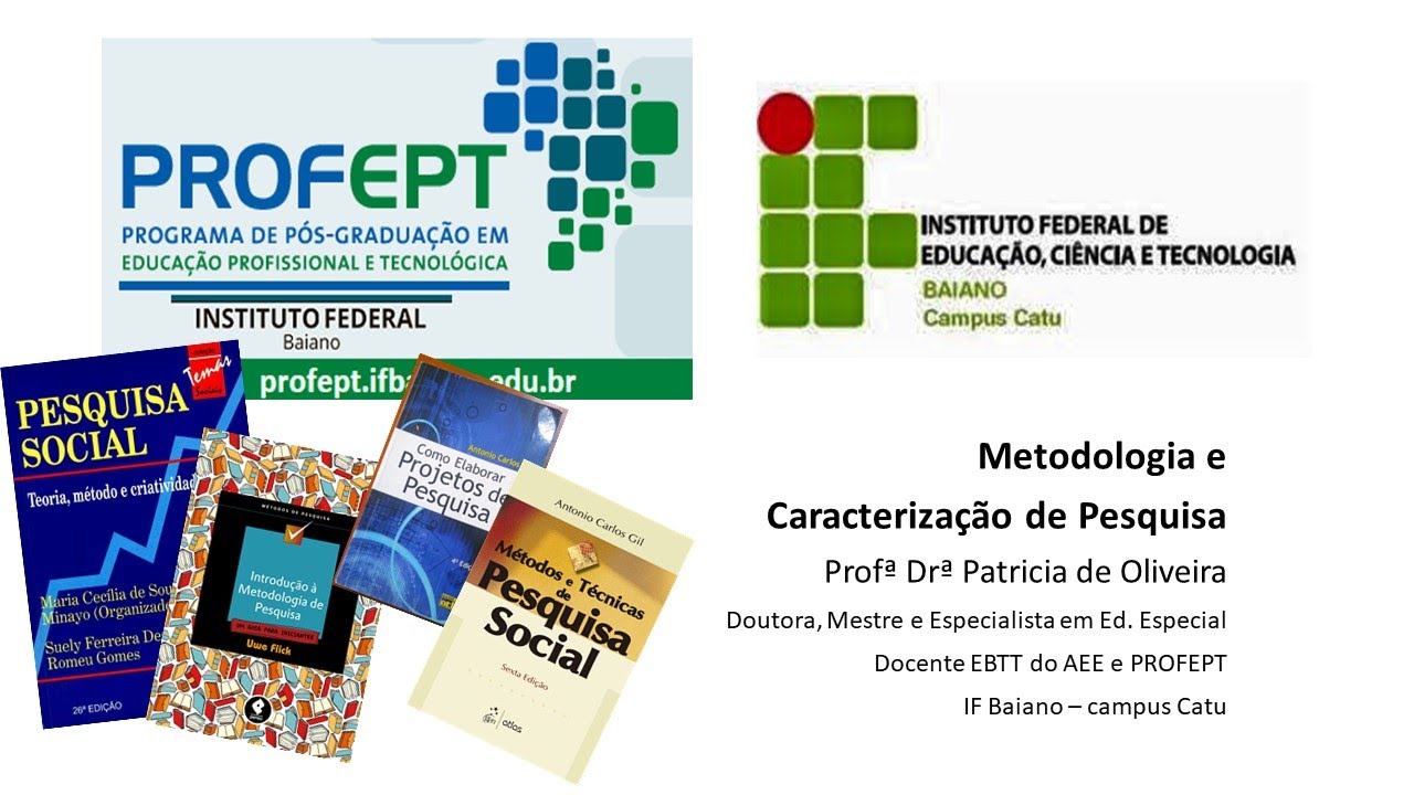 Metodologia e Caracterização da Pesquisa