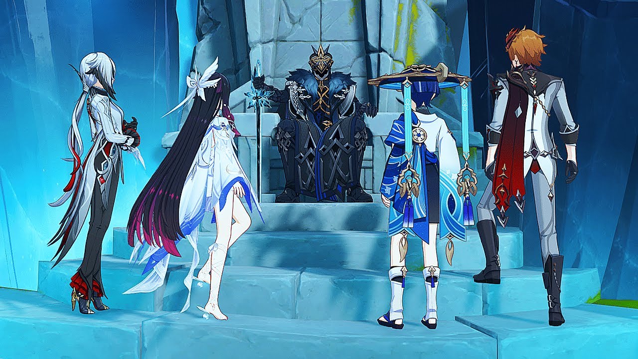 I Ended Space-time with 4 Fatui Harbingers | Genshin Impact