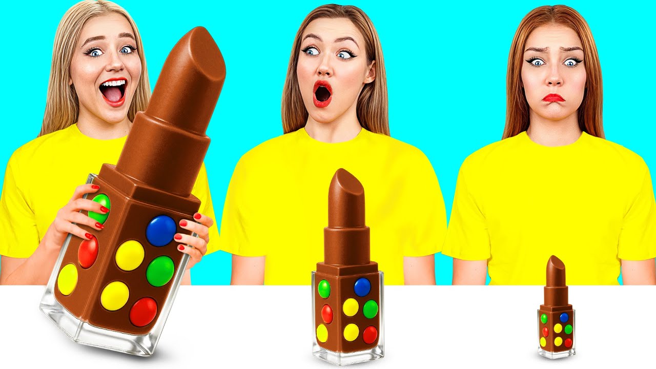 Big, Medium and Small Plate Challenge | Amazing Hacks and Tricks by TeenDO Challenge