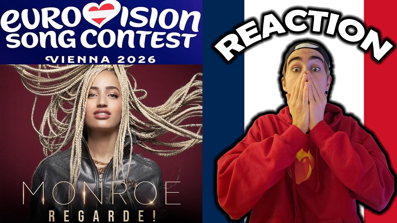 Eurovision 2026 FRANCE - Reaction - Monroe - Regarde